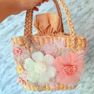 กระเป๋าสานผักตบชวา 🌿#กระเป๋าสาน #กระเป๋าผักตบชวา  #กระเป๋า #Handmade  #WovenBags