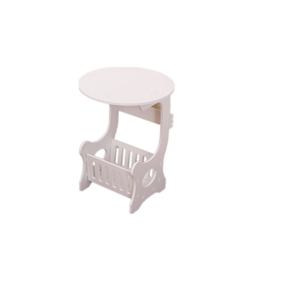 European-style coffee table simple plastic living room mini round table creative flower stand small apartment bedside st