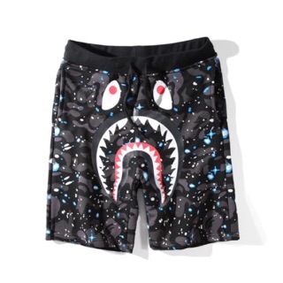 BAPE shark luminous series shorts starry sky