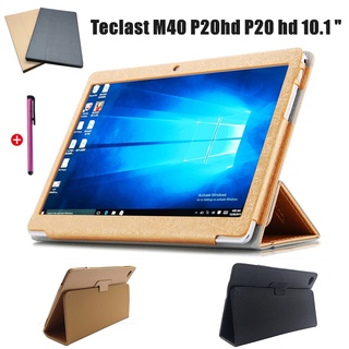 เคสแท็บเล็ตหนัง PU แบบฝาพับ พร้อมขาตั้ง สําหรับ Teclast M40 P20hd P20 hd 10.1 นิ้ว 2020