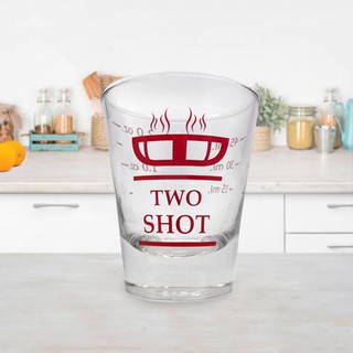 แก้วตวง 2 ชอตต์ ชุด 6 ใบ measuring cup 2 shot (Delisio)  By สุวภัทร SWP Shop