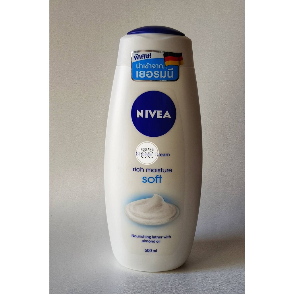 IMPORT FROM GERMANY NIVEA SHOWER CREAM RICH MOISTURE SOFT 500 ML