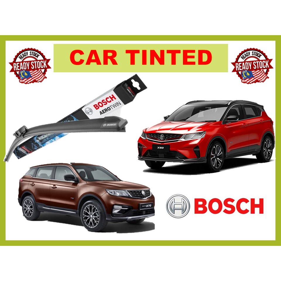 Proton X70 Proton X50 BOSCH AERO TWIN Wiper (24"+17") - PROTON X70 X50 (2 ชิ้น)