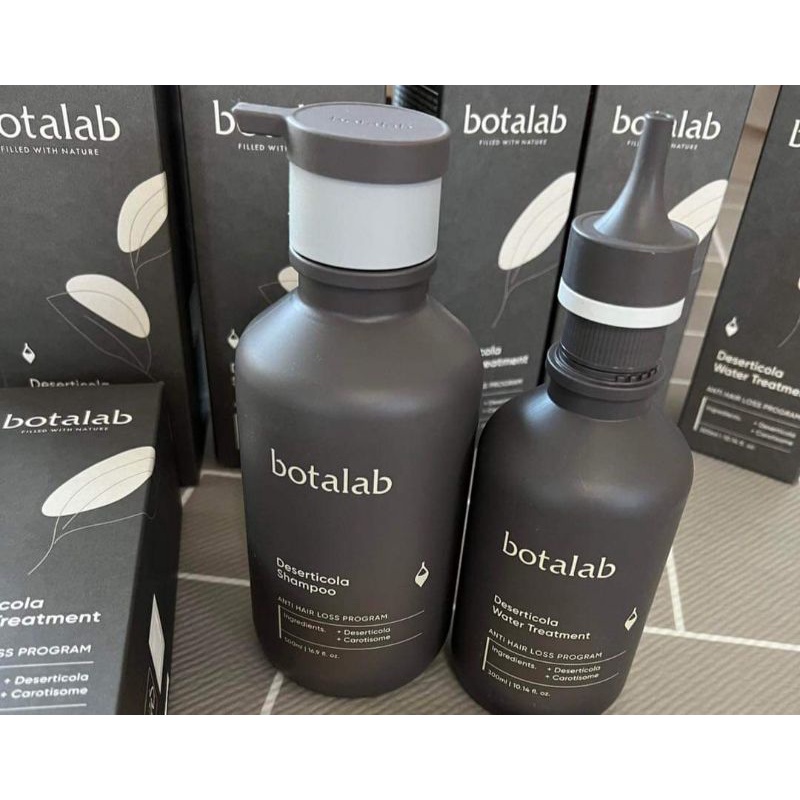 botalab vegan product แชมพูและครีมนวด