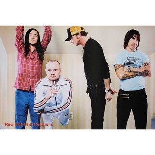 โปสเตอร์ รูปถ่าย วง ดนตรี ร็อก Red Hot Chili Peppers (1983-Now) POSTER 24"x35" Inch American Funk Alternative Rock V4