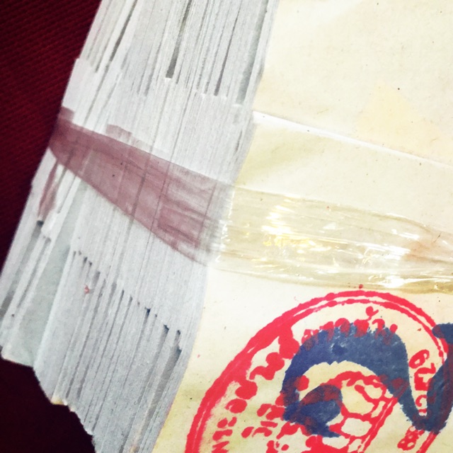 แผ่นทองคำเปลวติดพระ ติดพระ 500แผ่น 100แผ่น