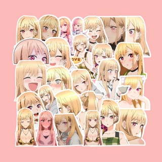 สติกเกอร์ Marin KITAGAWA กันน้ํา 9 ชิ้น