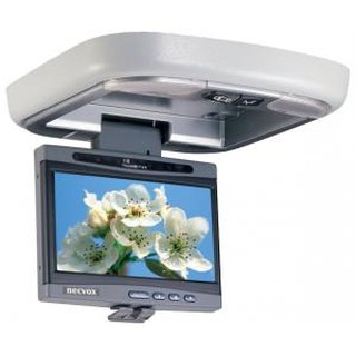 จอ Necvox roof mounted 7" monitor screen RE-7469 7นิ้ว ต่อกล้องหลังได้ ใส่รถตู้ บัส กล่อง คู่มือ รีโมท อุปกรณ์ครบ นำเข้า