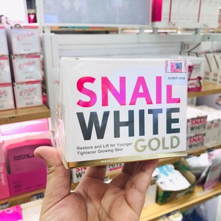 Namu Life Snail White Gold  50 ml บำรุงผิวหน้าของคุณให้แลดูอ่อนเยาว์และสุขภาพดี มาพร้อมสารสกัดจากเมือกหอยทาก