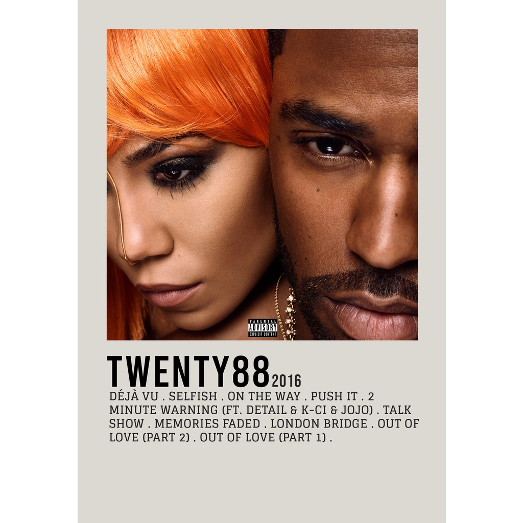 โปสเตอร์ปกอัลบั้ม TWENTY88 by TWENTY88 สําหรับห้อง/ผนัง