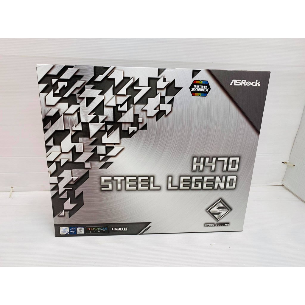 ขายเมนบอร์ดของใหม่ไม่แกะกล่อง ASROCK H470 STEEL LEGEND SOCKKET 1200