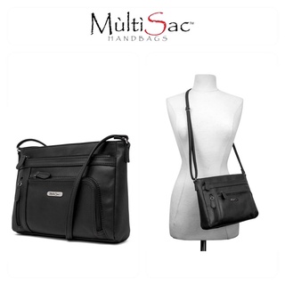กระเป๋าสะพายข้าง กระเป๋า cross body แบรนด์ Multi sac handbag รุ่น summerville East west