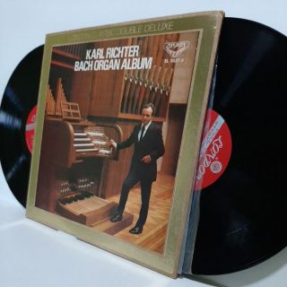 แผ่นเสียง 12 นิ้ว KARL RICHTER บรรเลง เพลงClasssic Organ เพลงใช้ประกอบกิจกรรมในโบสถ์ ชุดนี้ มี 2 LP ทดลองฟังได้ครับ