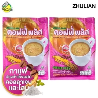 ซูเลียน Coffee Plus Ginseng & Collagen บรรจุ 18 ซอง 20 กรัม (360 กรัม)