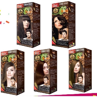 ฟาเกอร์ สีผม สีย้อมผม ครีมย้อมผม Farger Hair Color Cream100m ปิดผมขาว Mocha มอคค่า Chocolate ช็อคโกแลต Latte ลาเต้