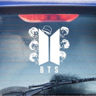 BTS สติ๊กเกอร์วง BTS มีครบทุกเมมเบอร์ ชาวอากาเซ่ต้องมี สติ๊กเกอร์กันน้ำ ติดรถ สติ๊กเกอร์