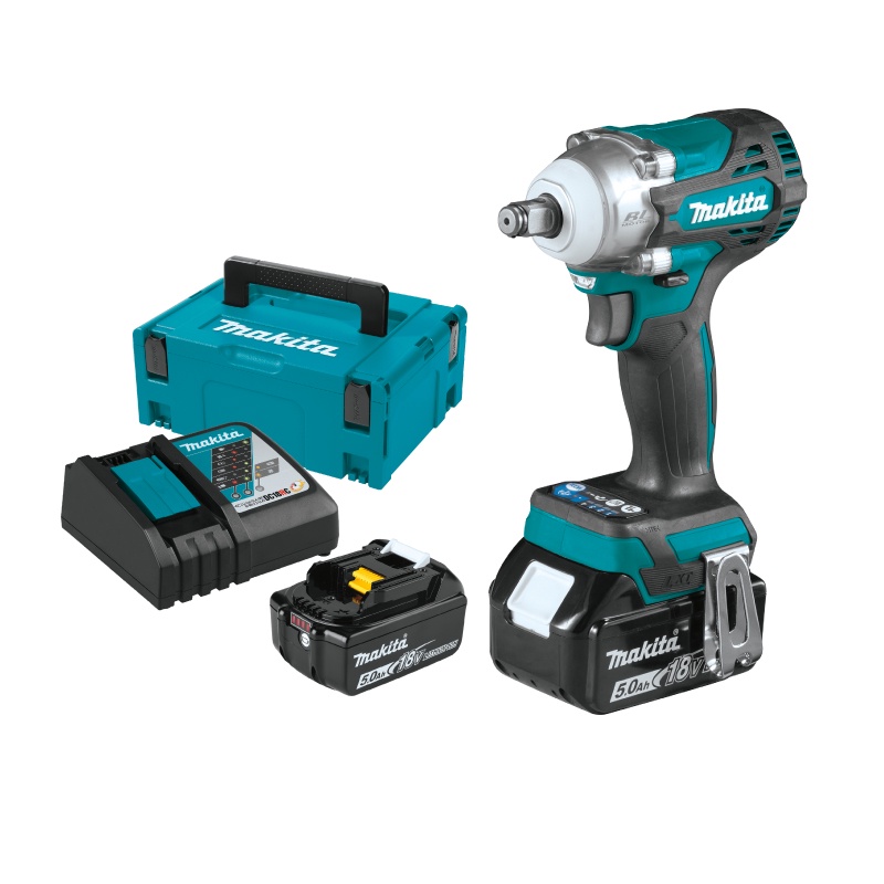 [คอมโบเซ็ต] [คอมโบเซ็ต] MAKITA DTW300RTJ : ขันบล็อกไร้สาย 1/2" 18V