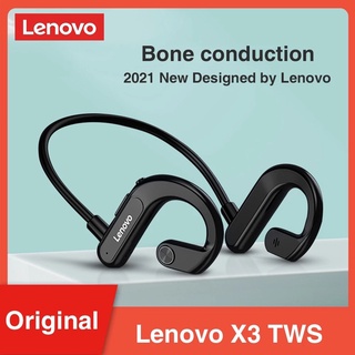 Lenovo X3 Bone Conduction หูฟังบลูทูธไร้สายกันน้ํา 2021