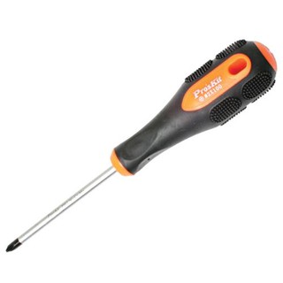 ไขควงแฉกด้ามยาง 6X100MM. 9SD-207B PROSKIT Pro-soft Screwdriver