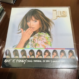 แผ่นเสียง vinyl Jennifer Lopez Aint’t it funny not cd