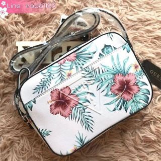 GUESS RIGDEN PRINTED LOGO CROSSBODY ของแท้ ราคาถูก