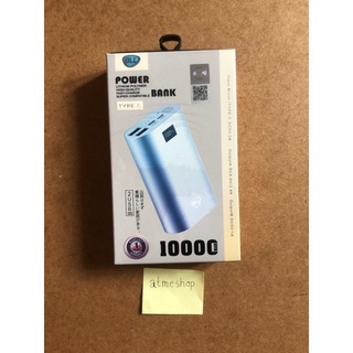 [ของแท้/พร้อมส่ง] แบตเตอรี่สำรอง POWER BANK BLL 5827  10,000 mAh สีเทา