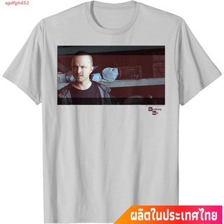 เสื้ sgdfgh452 ข้อเสนอพิเศษ  จบไม่สวย ละครอเมริกัน  นักพิษวิทยา Breaking Bad Jesse Pinkman Portrait Poster T-Shirt คอกลม