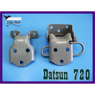 NISSAN DATSUN 720 DOOR HINGE UPPER and LOWER SET PAIR  // บานพับประตูบนและล่างดัสสัน 720 งานสีพื้น สินค้าคุณภาพดี