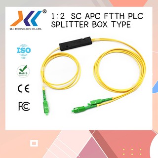 SPLITTER FIBER OPTIC SC/APC 1X2