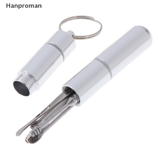 Hanproman&gt; 6 ชิ้น / ล็อต สเตนเลส เกลียว ที่แคะหู ช้อน แว็กซ์กําจัดหู ทําความสะอาด ดูแลหู