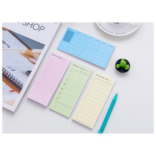 30 Sheets Daily Weeky Schedule Time Planner Organiser To Do List Sticky Notes
