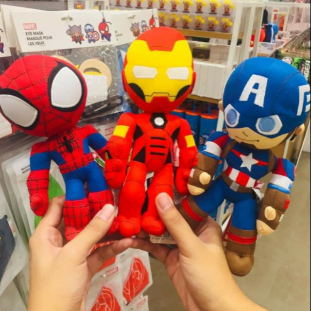 Spider-Man ตุ๊กตามาร์เวล สไปร์เดอร์แมน ตุ๊กตาmarvel  ตุ๊กตาMiniso ลิขสิทธิ์แท้