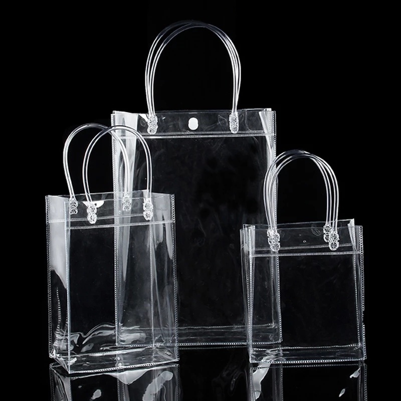 [กระเป๋าโท้ท Pvc นิ่ม แบบใส แฟชั่น ผู้หญิง] [กระเป๋าถือ กระเป๋าสะพายไหล่ เรียบง่าย สําหรับงานเลี้ยง งานแต่งงาน คลาสสิก]
