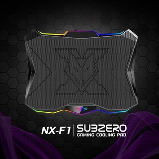 NUBWO NX-F1 SUBZERO RGB COOLER PAD สำหรับ Notebook ขนาด 9-17 นิ้ว