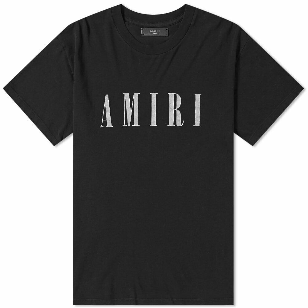 เสื้อยืดผ้าฝ้าย 100 % พิมพ์ลายโลโก้ Amiri Core สําหรับผู้ชาย