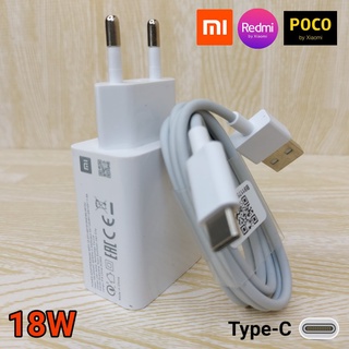 ที่ชาร์จ Redmi  18W Type-C EU Mi Quick Charge หัวชาร์จ สายชาร์จ เสียวมี่ ชาร์จเร็ว ชาร์จไว ด่วน ของแท้ศูนย์(ไม่มีกล่อง)