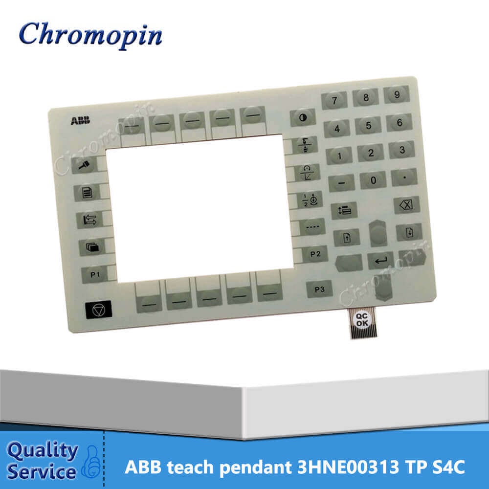 HY คีย์บอร์ดปุ่มกดเมมเบรนสําหรับ ABB สอนจี้ 3HNE00313 TP S4C