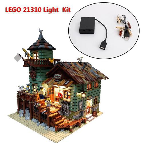 LED Light Lighting DIY kit for Lego Ideas Old Fishing Store 21310 Building Blocks