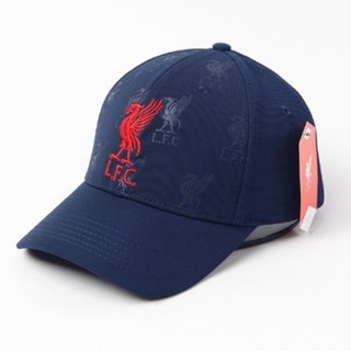 หมวกฟุตบอล ทีมลิเวอร์พูล Liverpool Fc  ใส่เล่นกีฬา ปีกโค้ง Sport Baseball Cap