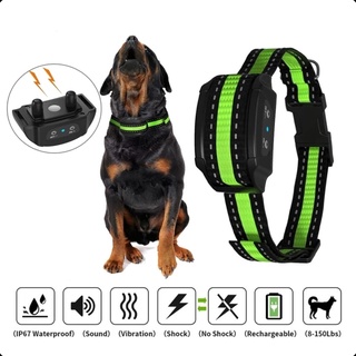 ⚡พร้อมส่ง⚡ Electric Dog Training Collar Waterproof ปลอกคอไฟฟ้า กันเห่า สำหรับสัตว์เลี้ยง กันน้ำ