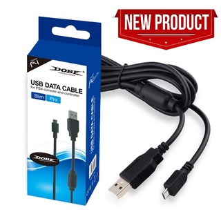 สายจอย USB PS4 / XBOX ONE Dobe Data Cable for PS4 XboxOne 2M แท้Dobe สายจอย PS4 XBOX one สายชาร์จ จอยps4 สายชาร์จจอยps4