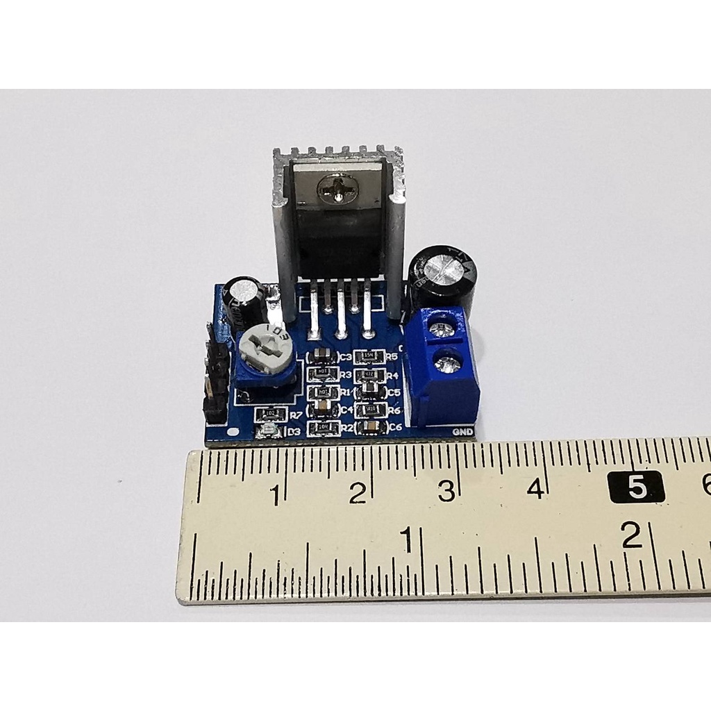 บอร์ดขยายเสียงโมโนจิ๋ว 18W. TDA2030A Supply 6-12Volt DC รูปที่ 5