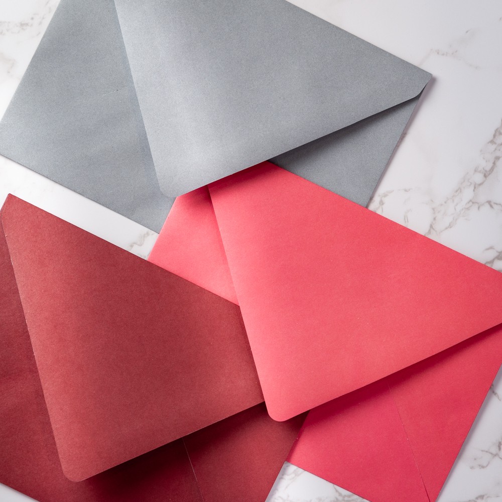 ซองงานแต่ง ซองยุโรป ขนาด 4x6, 5x7 นิ้ว  งานแต่ง ซองฝายุ 100g (50 ซอง) Envelope