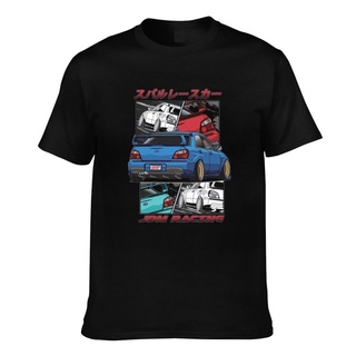 เสื้อยืดแขนสั้น พิมพ์ลาย Jdm Subie Impreza Wrx Sti 2000 สําหรับผู้ชาย