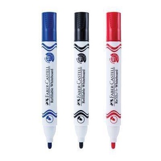 ปากกาไวท์บอร์ด faber castell เฟเบอร์-คาสเทล ปากกา เขียนไวท์บอร์ด (1 ด้าม) ไวท์บอร์ด