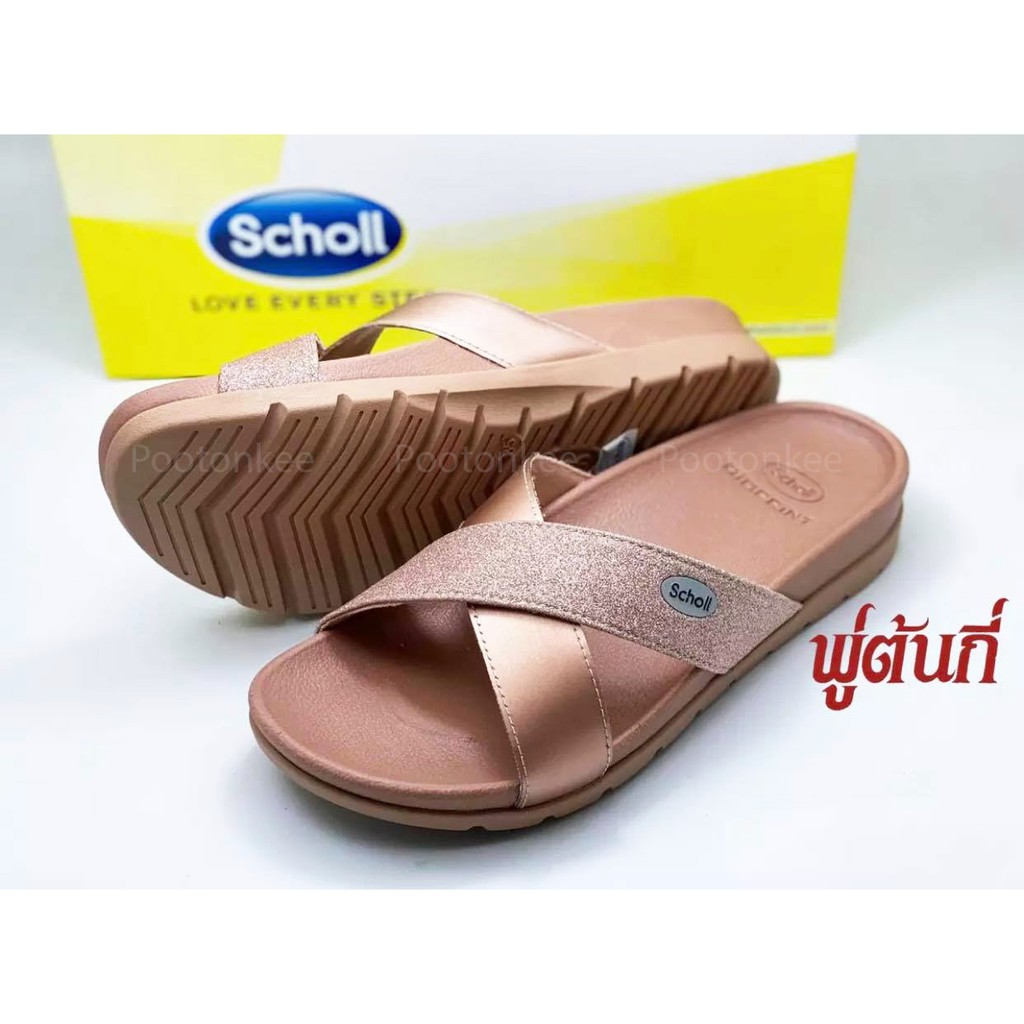Scholl Remi รองเท้าสกอลล์ รุ่น เรมี (1F-2642) เทคโนโลยี ไบโอปรินท์ ของแท้ พร้อมส่ง
