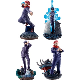 Jujutsu Kaisen Puchi Rama Takujyo Ryoiki Tenkai Ichigo (Set of 4) กาชาปอง มหาเวทย์ผนึกมาร Gashapon Gachapon ฟิกเกอร์แท้
