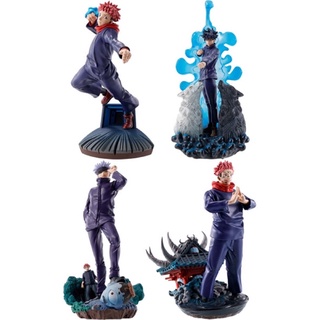 Jujutsu Kaisen Puchi Rama Takujyo Ryoiki Tenkai Ichigo (Set of 4) กาชาปอง มหาเวทย์ผนึกมาร Gashapon Gachapon ฟิกเกอร์แท้