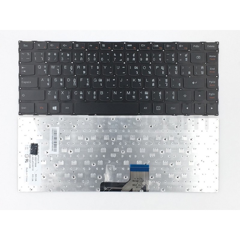 KEYBOARD IBM LENOVO คีย์บอร์ด Lenovo IdeaPad U430P U430 ไทย-อังกฤษ