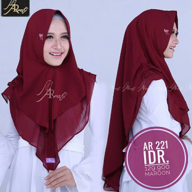 ผ้าคลุมฮิญาบ Arfi Ar 221